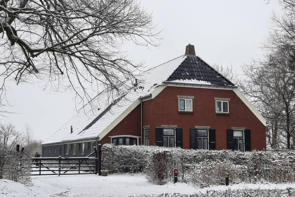 Chalet Het Wollinghuisje Vlagtwedde Exterior foto